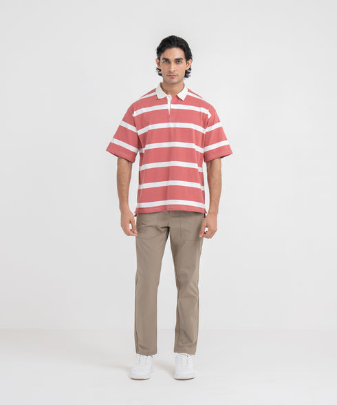 Men's Oversized Rugby Shirt